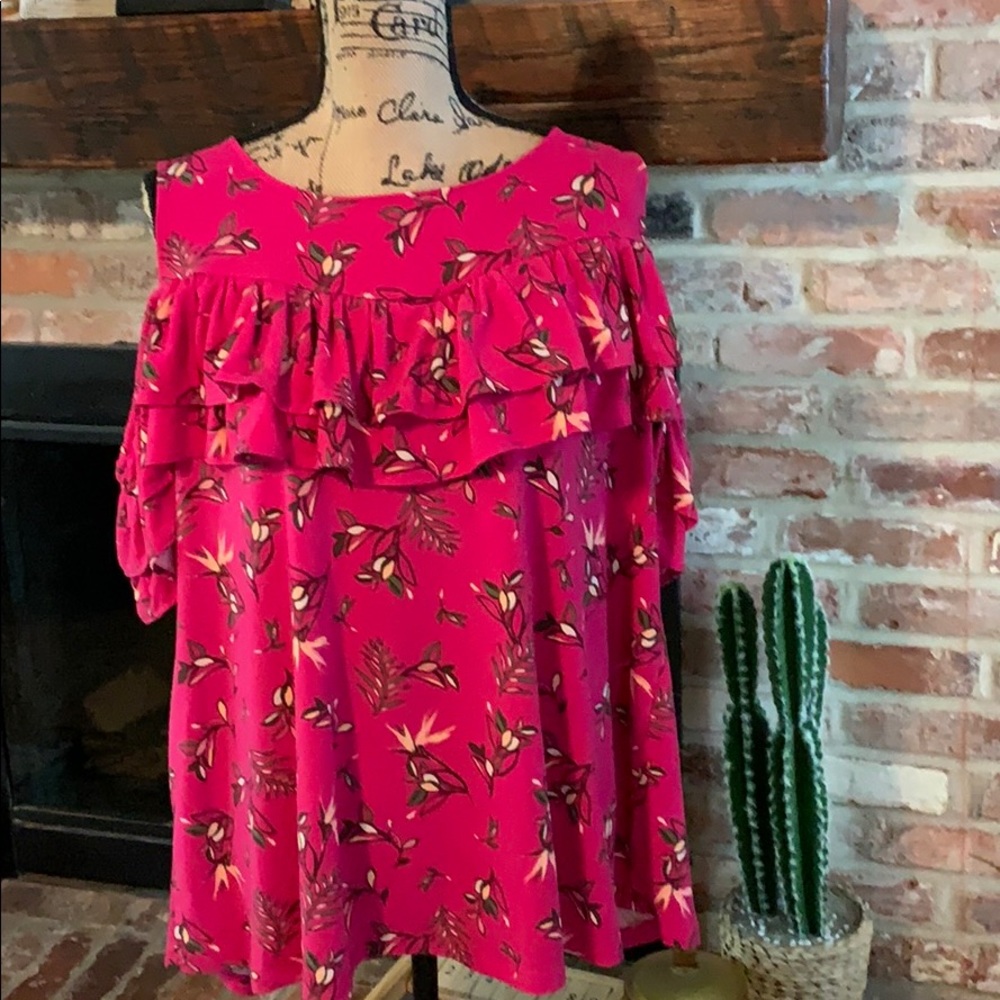 Lane Bryant Cold Shoulder top